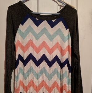 Longsleeve chevron